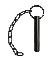 Replacement trailer jack pin and chain